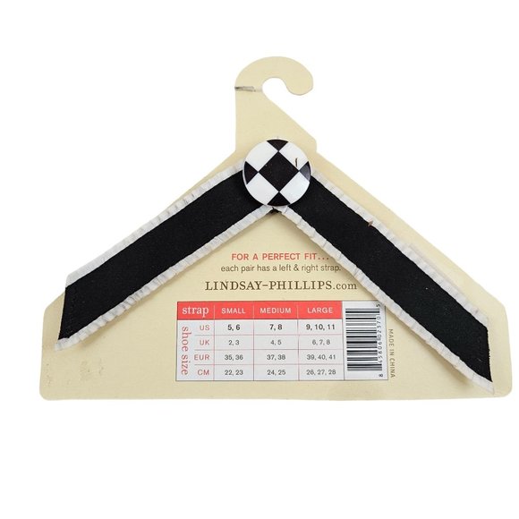 Switchflops Lindsay Phillips Set of 2 Size S Models Patti And Evan Black White - Picture 5 of 9